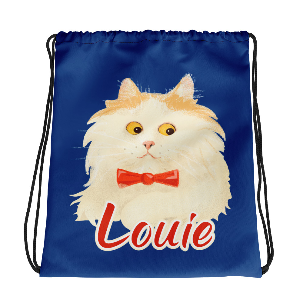 ‘The Lou’ Drawstring Bag