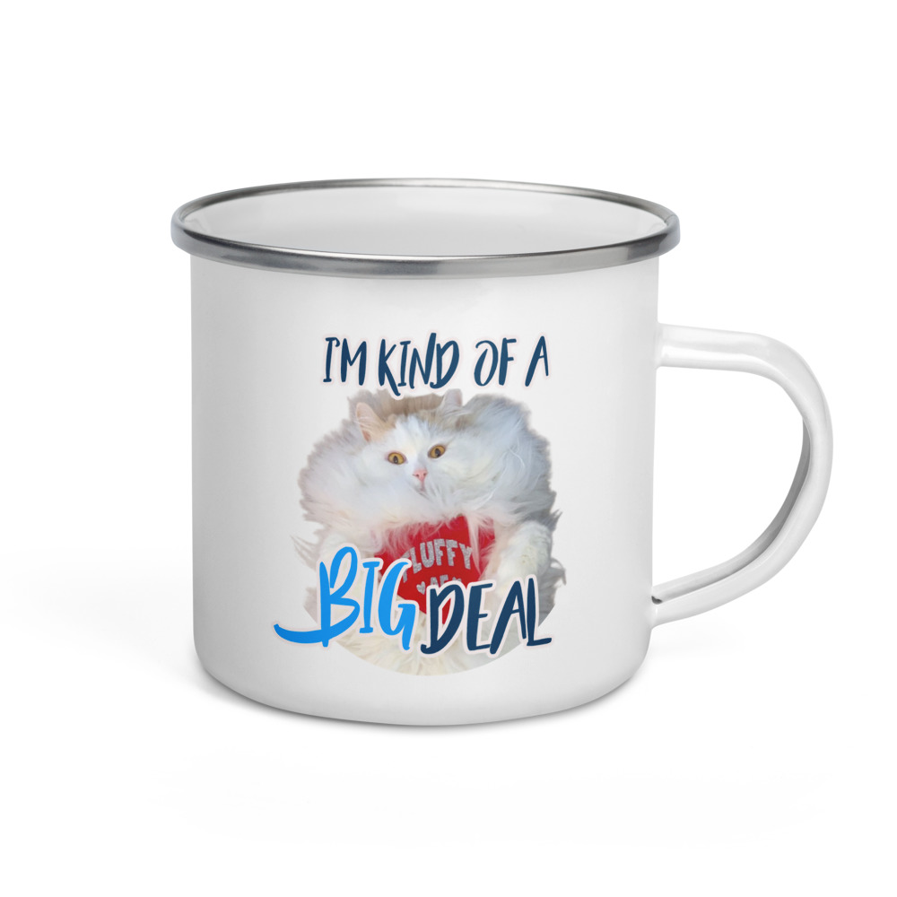 ‘Big Deal’ Enamel Mug