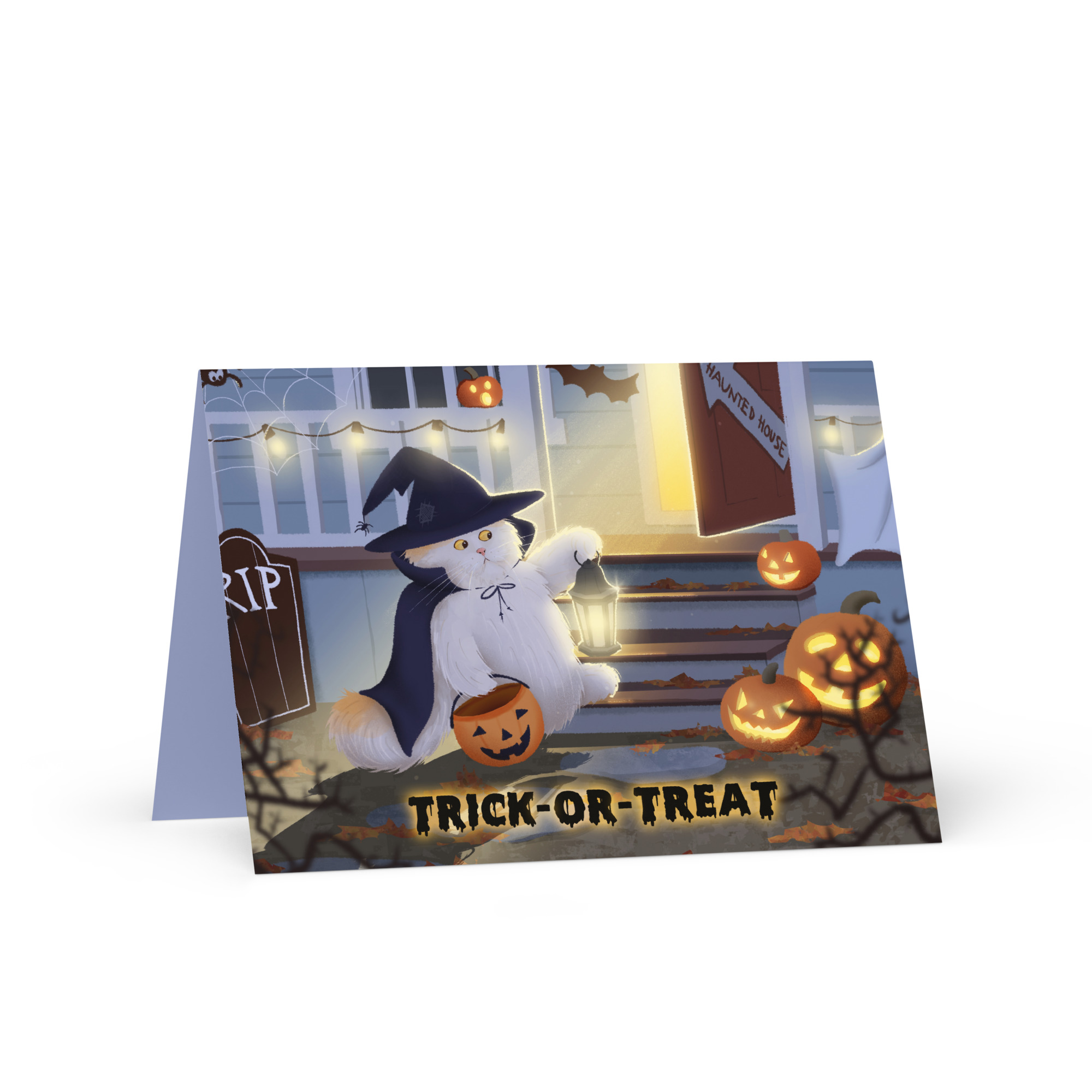Trick-or-Treat Greeting Card